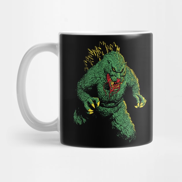 Godzilla Rage! by SkipBroTees